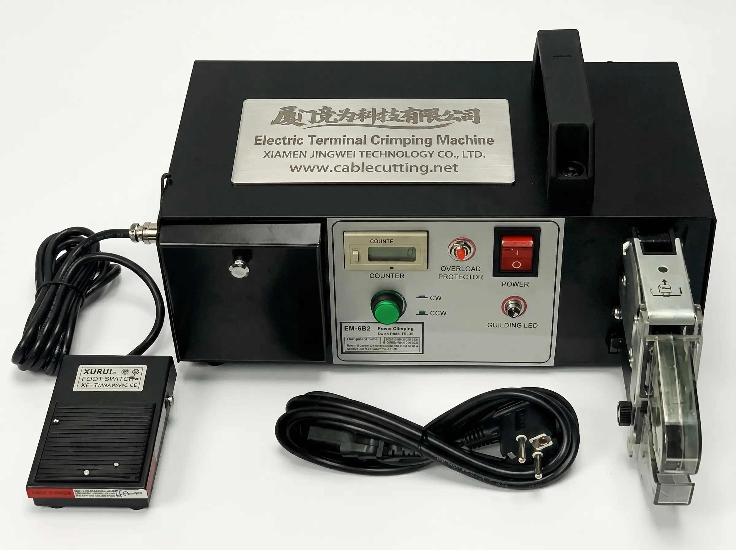 Macchina crimpatrice elettrica per terminali EM-6B1