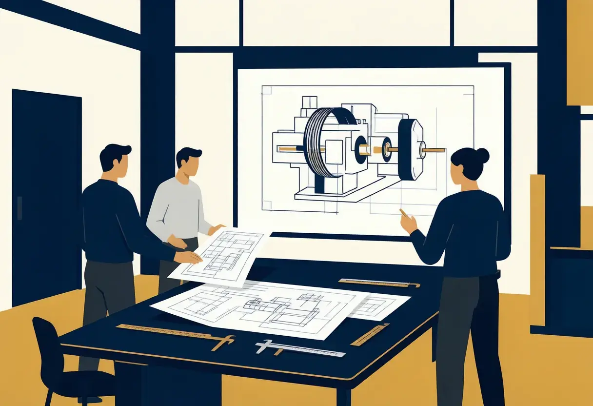 Team di ingegneria Jingwei che sviluppa nuove piattaforme di macchine per la lavorazione dei fili