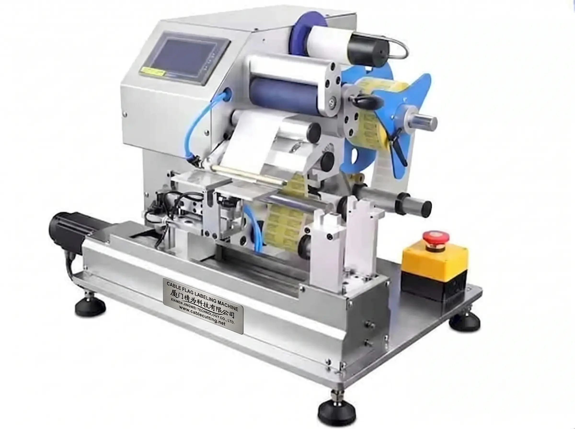 Etichettatrice Automatica per Cavi a Bandiera WPM-60C | JINGWEI