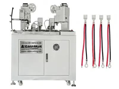 Crimpatrice Automatica Doppio Filo Tre Lati WPM-038F