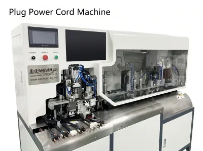Macchina Automatica per Cavi Alimentazione US/EU WPM-3600A - Macchina crimpatrice per cavi di alimentazione