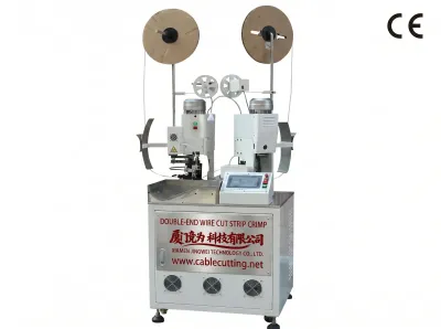 Macchina Automatica Taglia Spela Crimpa Filo Doppia Estremità Wire Cut Strip Crimp Machine