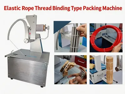 Macchina legatrice automatica per fasciatura di fiori e verdure - Tipo a corda elastica JW-ERTB