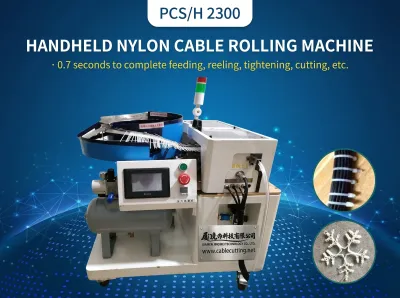 Macchina Automatica per Fascette Cavi Nylon Portatile WPM-2503 - Macchina per fascette in nylon