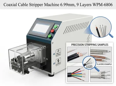 Macchina Spelacavi Coassiale Automatica Multistrato WPM-6806