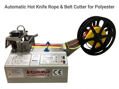 Taglierina Automatica Lama Calda per Corde e Nastri WPM-919N