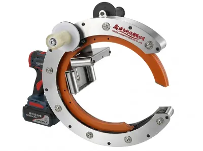 Avvolgitrice Orbitale Manuale Elettrica Portatile per Film Estensibile HROW-450 Thumb
