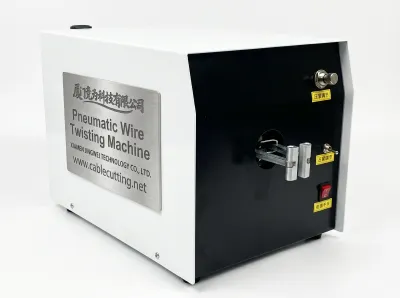 Torcitrice Filo Automatica Pneumatica WPM-19 - Macchina spazzolatrice semiautomatica
