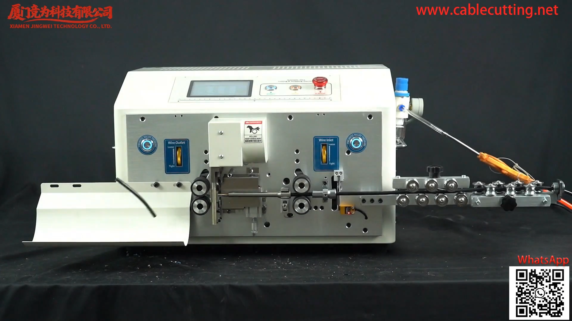 Double Round Multi-Core Wire Stripping &amp;amp; Cutting Machine (2-8mm) WPM-YHT6