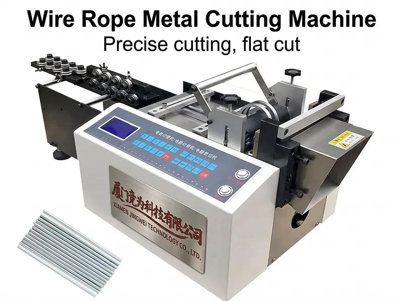 Macchina per taglio funi metalliche | Soluzione industriale JINGWEI
