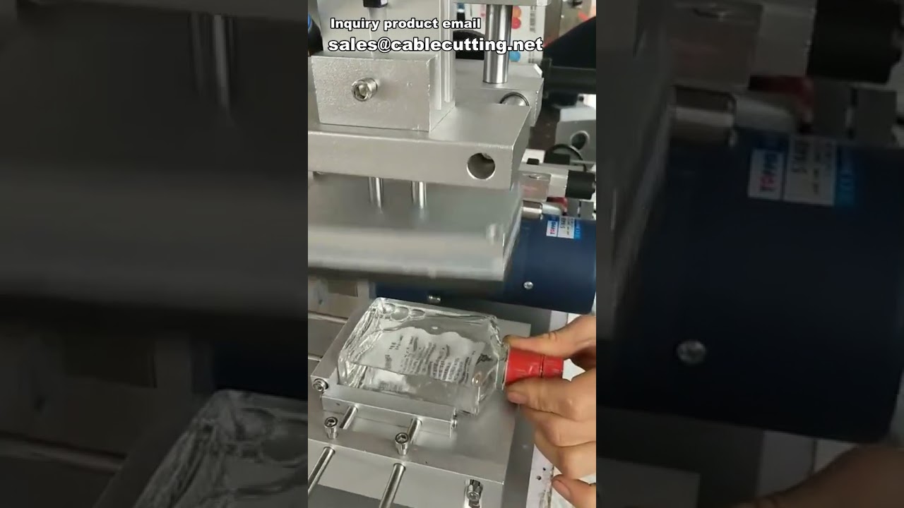 Etichettatrice adesiva automatica per bottiglie quadrate | Macchina etichettatrice per bottiglie