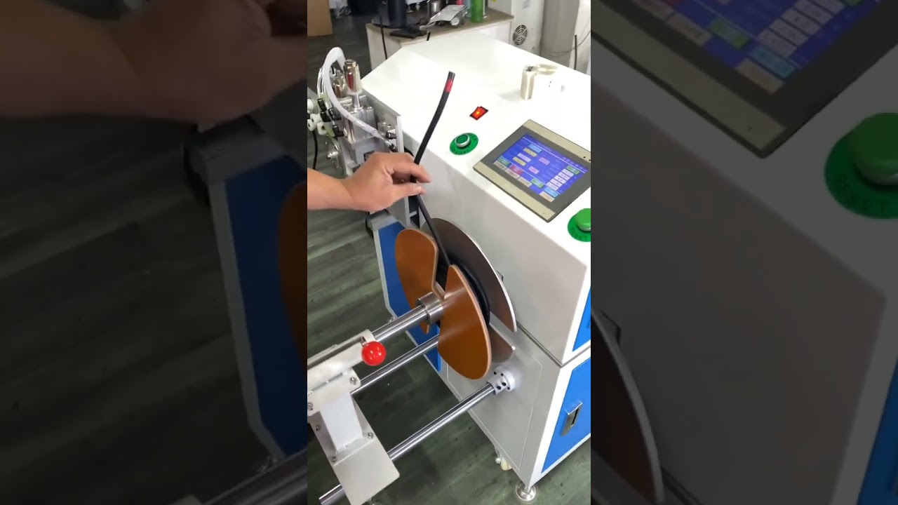 Macchina automatica per conteggio, smistamento, taglio, avvolgimento e bobina del filo - Da 1mm a 15mm