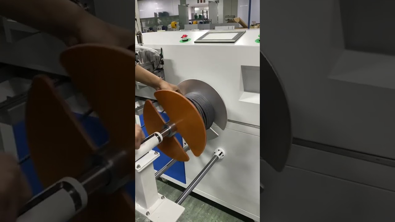 Avvolgitore di filo di precisione con dosatura, smistamento, taglio e legatura automatici – Potente per vari tipi di filo