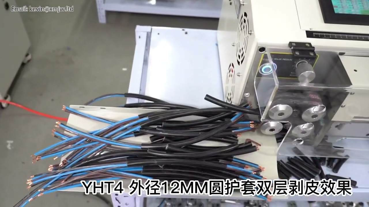 SWT508 YHT4 Spelafili Automatico Diametro 2-12mm – Taglia e Spela Cavo Rotondo a Doppio Strato