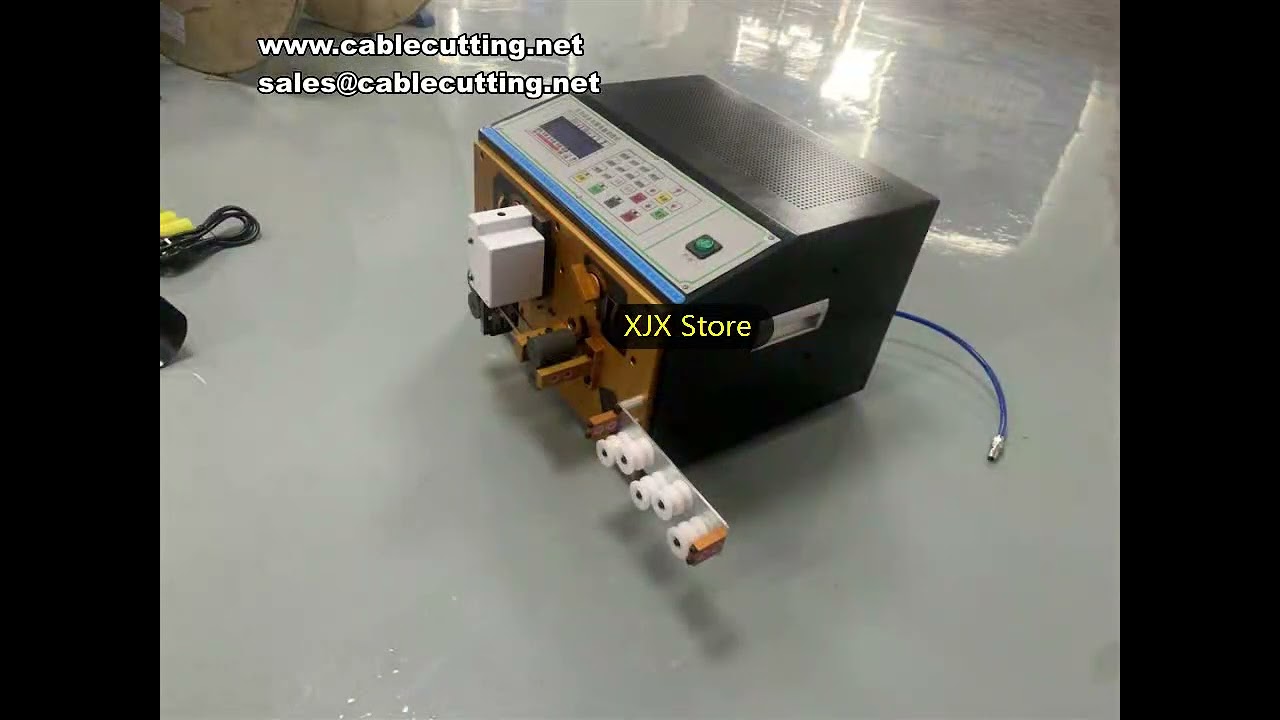 Macchina spellafili automatica 400W per cavi 0,3-4,0mm² – Taglio e spelatura regolabili