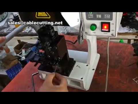 Macchina Crimpatrice per Terminali Cavi Elettrici | Connettori a Crimpare