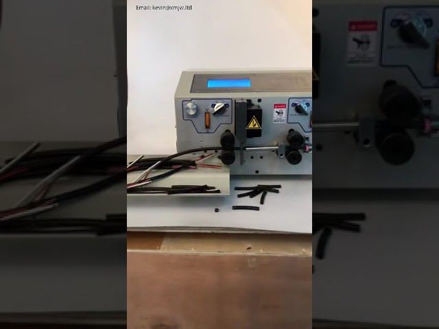 Spelafili Automatico SWT-508 HT-2 S: Tagliacavi a Schermo Touch per Cavi 0,1-10mm²