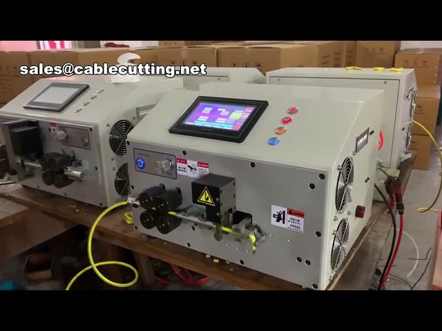 Macchina Piegatrice e Spelatrice per Cavi 6mm² - Piegatura Minima 2,5mm | Automazione Cablaggi