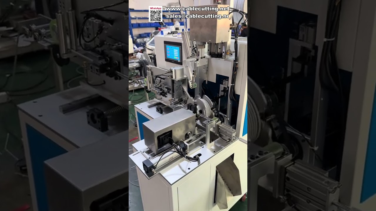 Macchina automatica per avvolgimento e legatura fili: operazione a mani libere