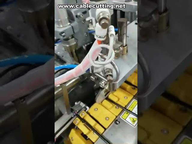 Macchina per produzione cavi di ricarica USB | Saldatura connettori e fili