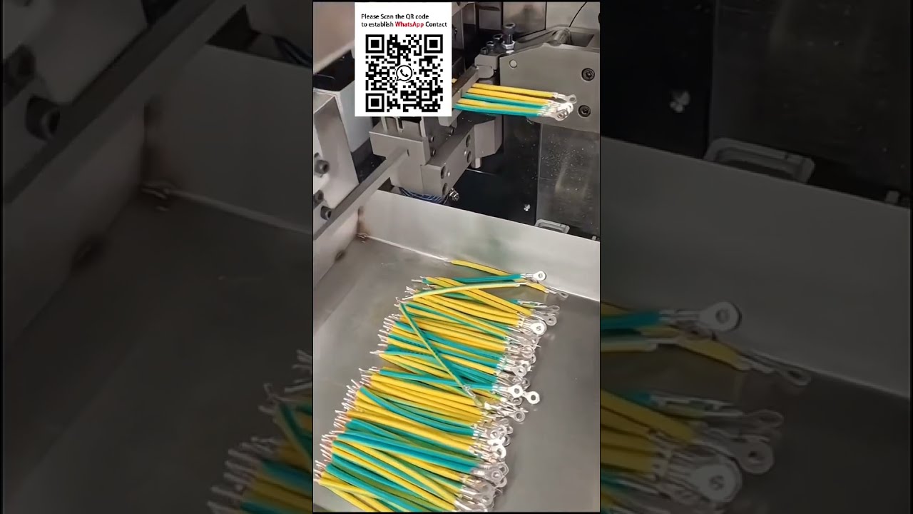 Macchina Automatica per Crimpatura e Stagnatura: Lavorazione di Qualità per Cavi Elettronici