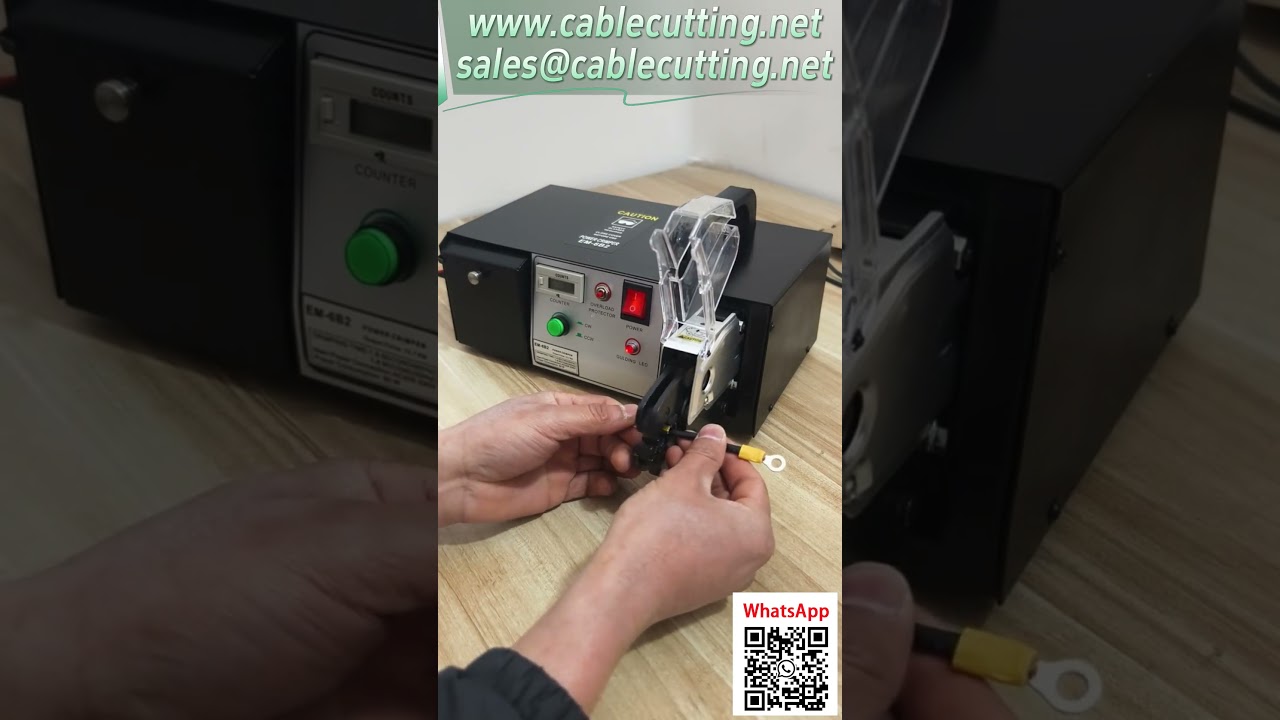 Crimpatrice Elettrica per Terminali EM-6B2 | Macchina Automatica per Cablaggi con Stampi Multipli