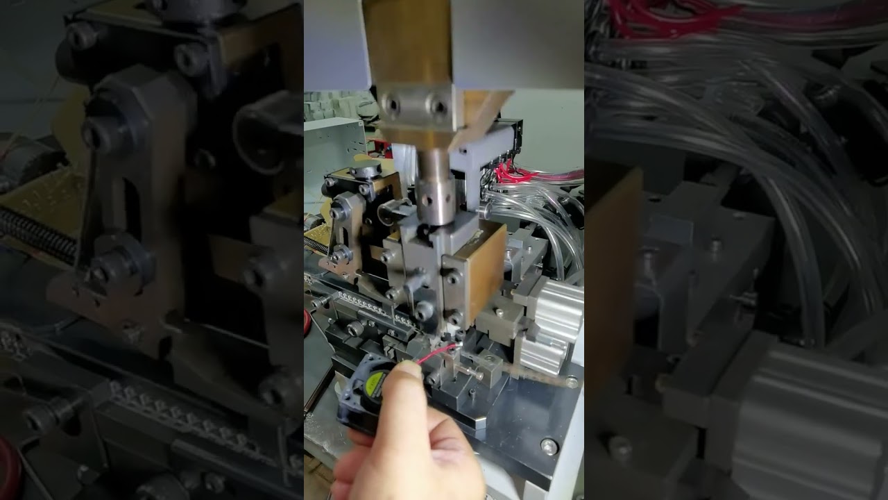 Macchina terminale a striscia continua orizzontale | Spelafili industriali per cavi