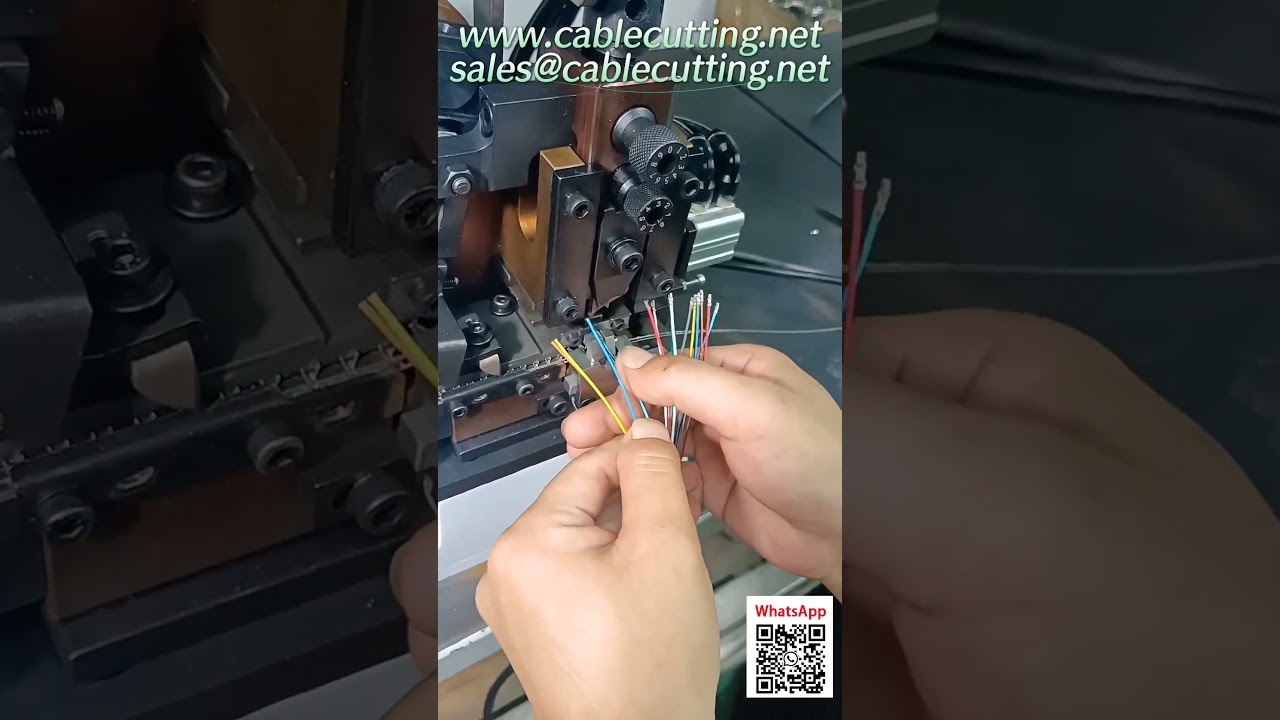 Macchina spelafili e crimpatrice automatica – Strumento professionale per terminali