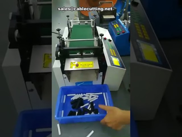 Taglierina a lama calda per cinghie con display in inglese | Macchina automatica per taglio nastri