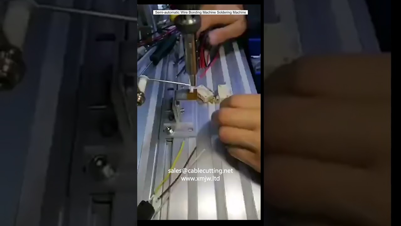 Macchina per bonding a filo semi-automatica - Saldatrice industriale