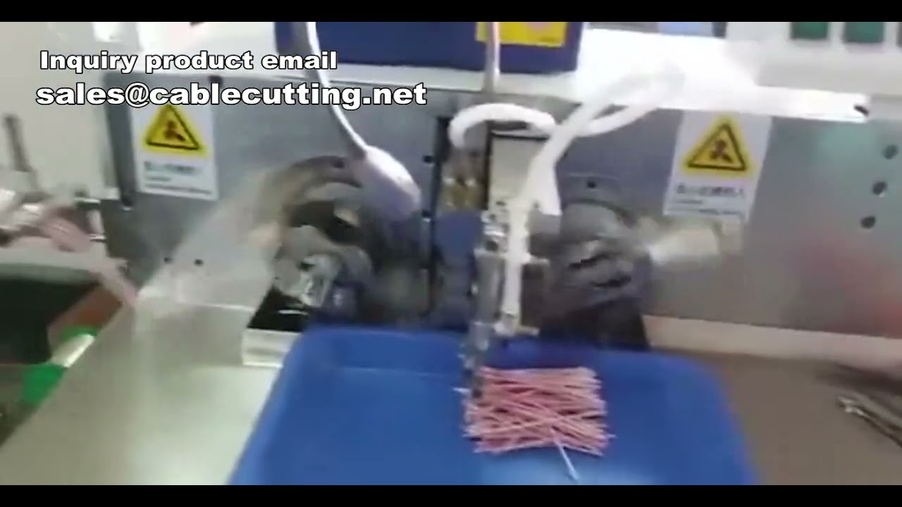 Macchina Automatica per Immersione e Spelatura Fili | Lavorazione Cavi Elettrici