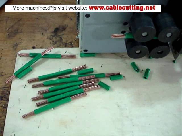 Macchina per taglio e spelatura cavi WPM-MAX2 per cavo 7 fili da 35 mm²