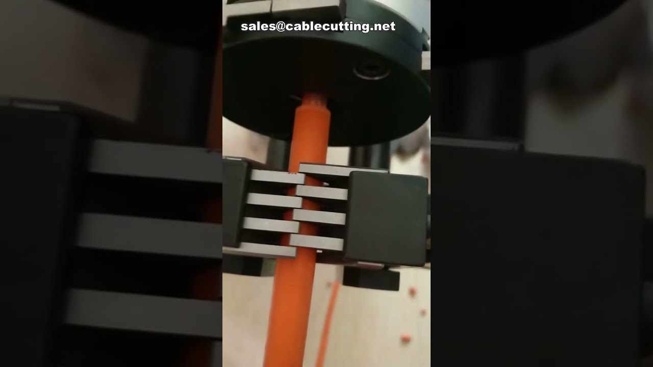 Macchina spellacavi coassiali elettrica di precisione | Spelacavo automatico per cavi coax