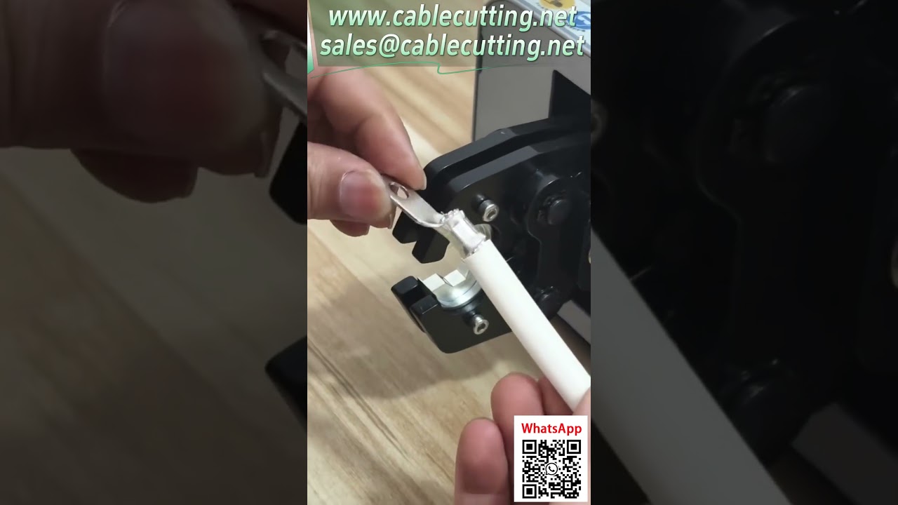 Pinza Crimpatrice Pneumatica per Terminali in Rame fino a 70mm² - Veloce e Multiforma #Automazione