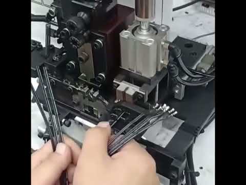 Macchina Crimpatrice Automatica per Terminali 2T-4T | Attrezzatura per Produzione Cavi