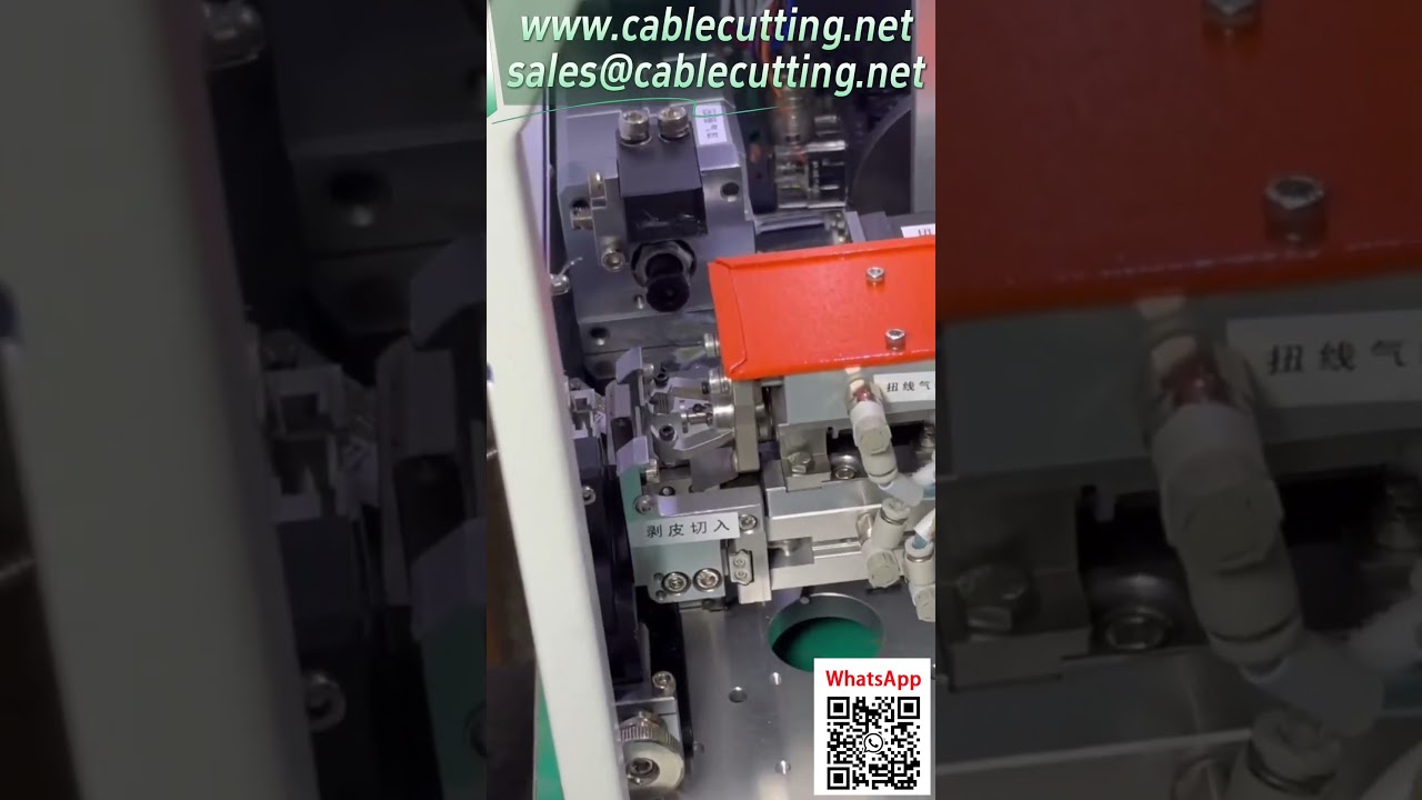 Crimpatrice automatica per terminali tubolari: crimpatura quadrata perfetta #automazioneindustriale
