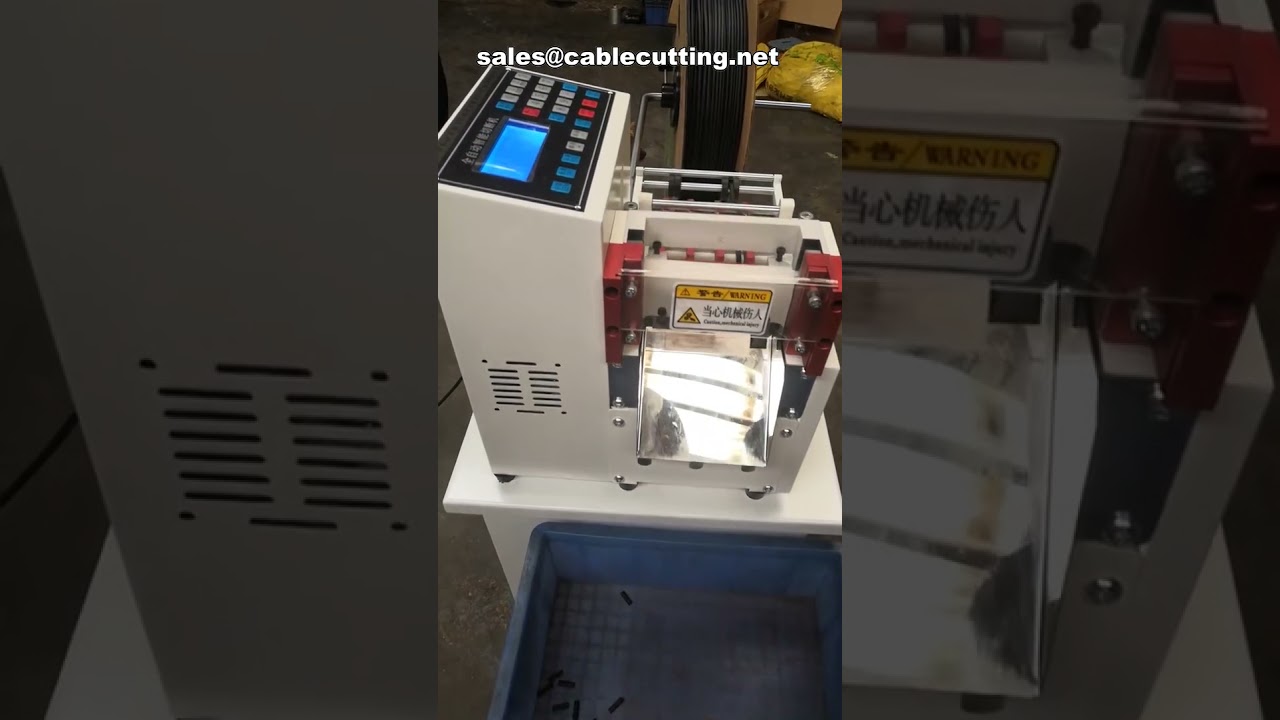 Macchina Tagliatrice per Tubetti Termoretraibili | Taglio Automatico di Precisione