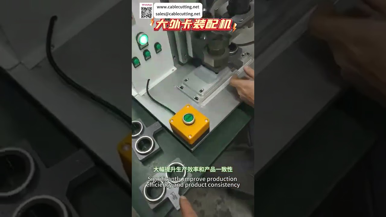 Macchina automatica per montaggio anelli elastici esterni di grandi dimensioni | Fabbrica di macchinari pesanti