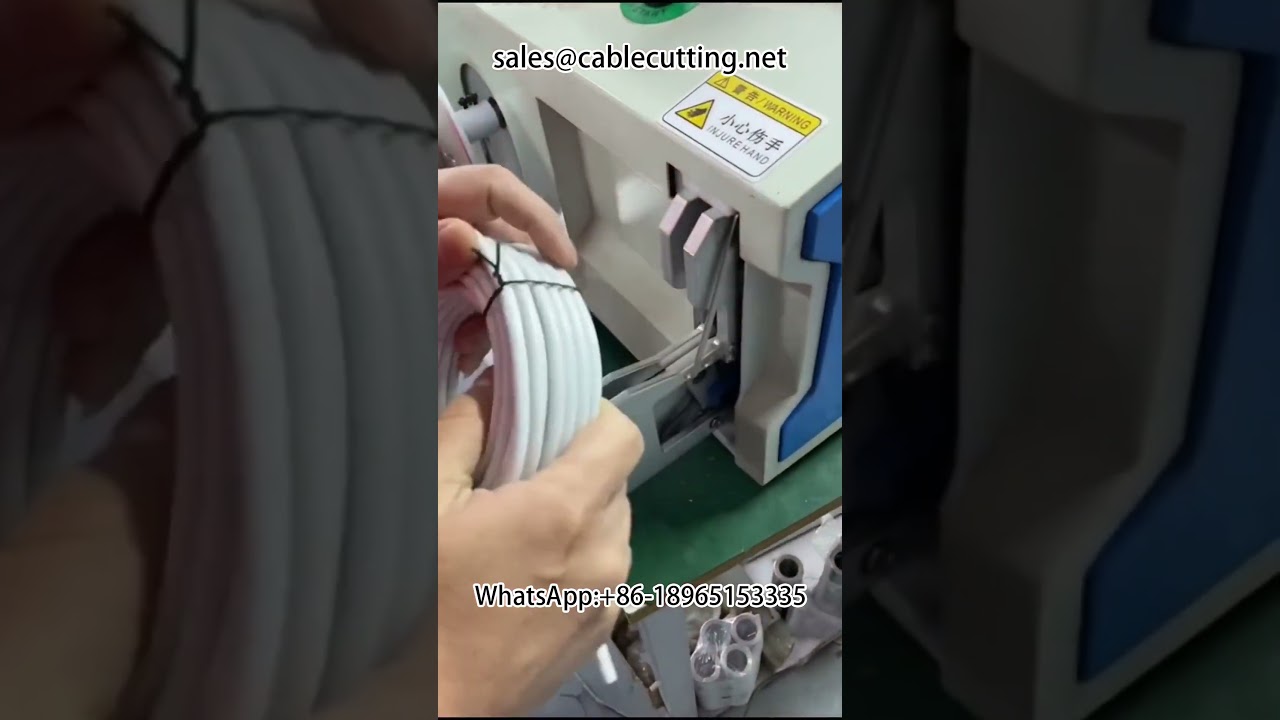 Macchina avvolgitrice e legatrice per fili | Avvolgitore e legatore automatico per bobine | Lavorazione cavi