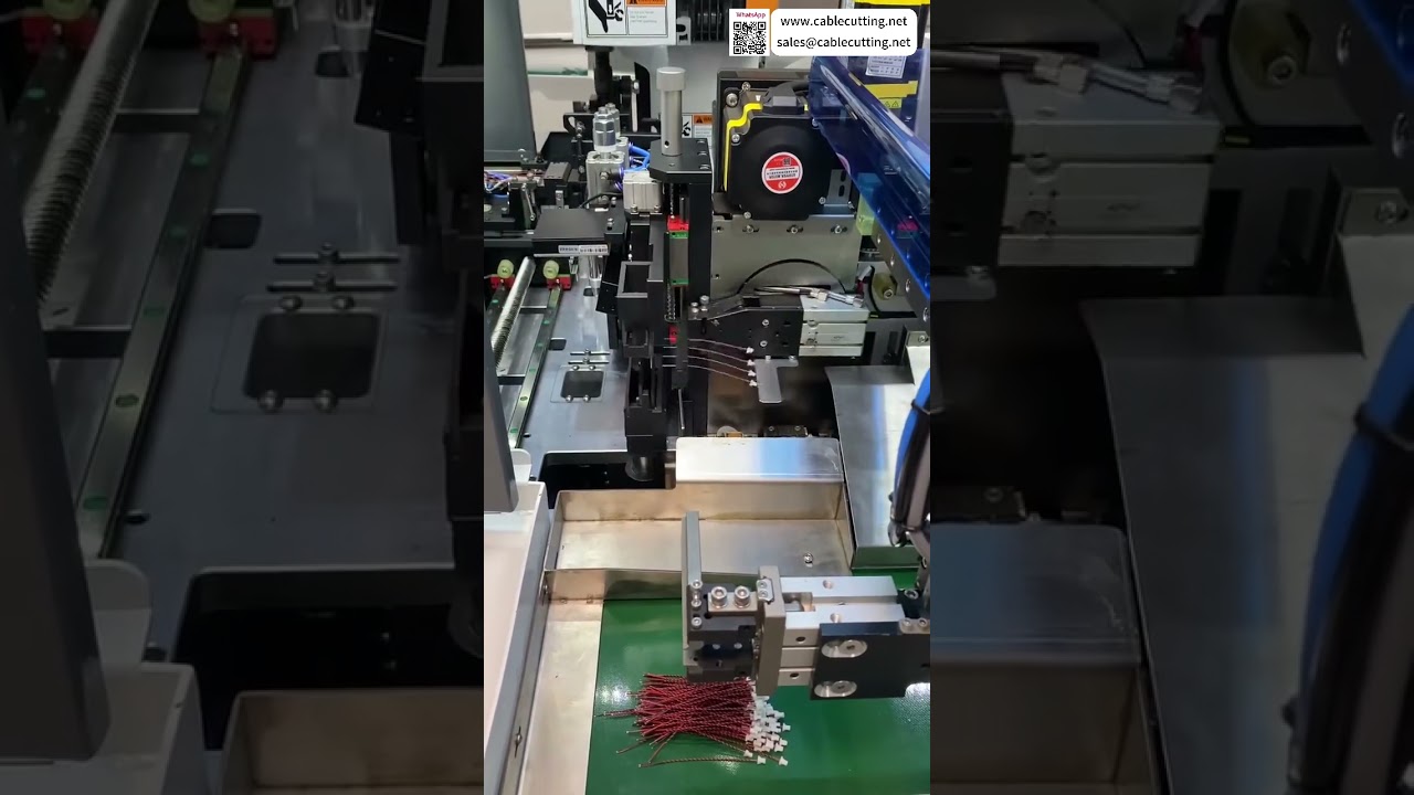 Set de método de operación personalizada para pelado, crimpado, trenzado e inserción de conectores con corte rápido automático - Versión corta