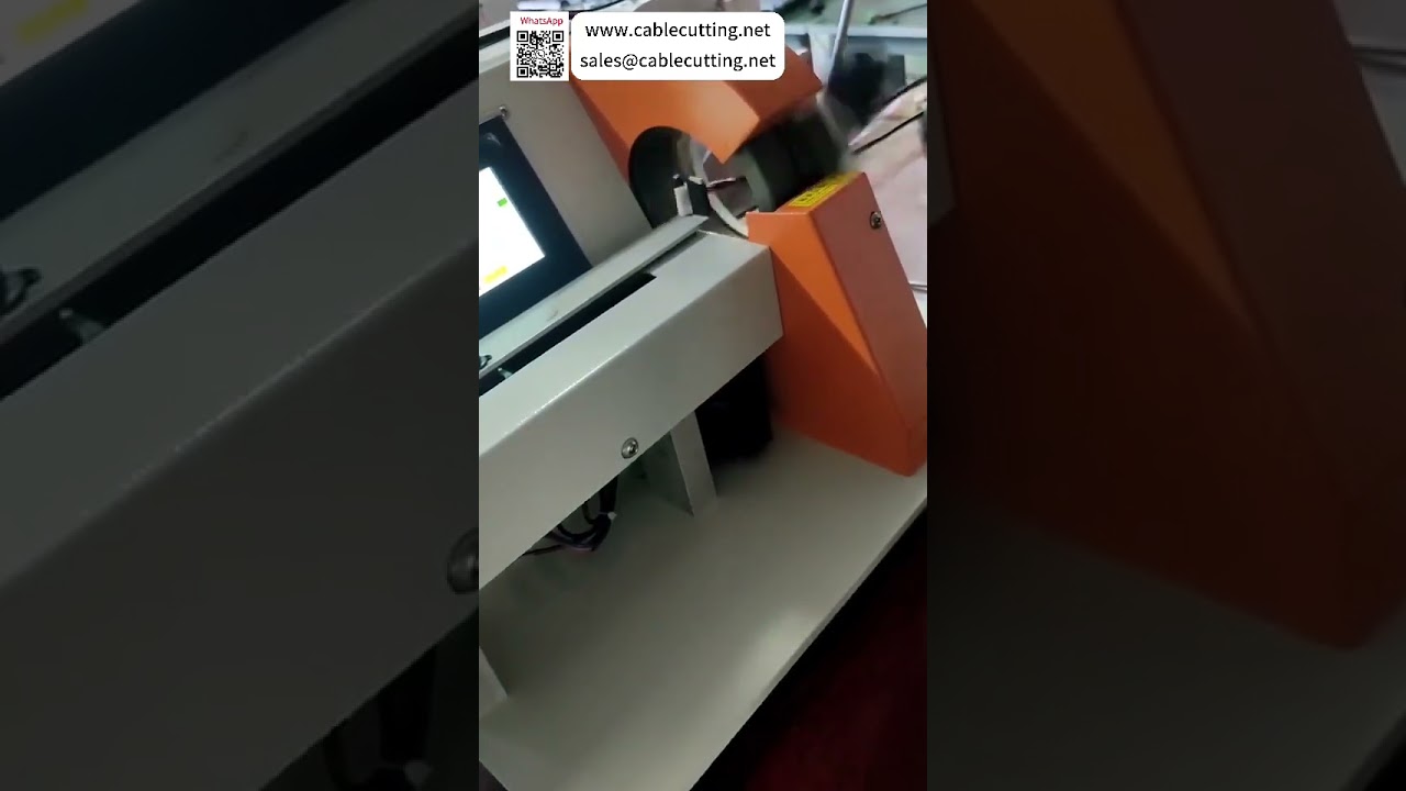 Máquina Semiautomática de Tracción de Cables y Envoltura de Cinta de Longitud Fija para Arneses Seguros - Versión Corta