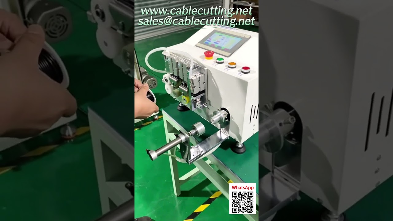 Avvolgitrice Automatica per Fili Trimmer: Misura, Taglia e Trasla in un'unica Macchina