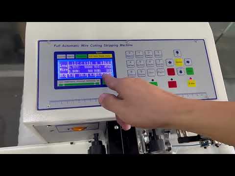 Tagliafili Automatica per Cavi Computer 2.5mm² | Macchina Spelacavi Efficiente