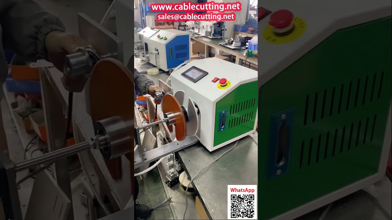 Avvolgitrice Automatica per Cavi Alimentazione con Spina e Cavo Piatto