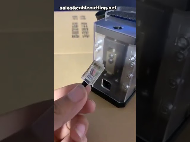 Macchina Crimpatrice per Cavi di Rete | Pressa Teste RJ45 | Crimpatrice Fibra Ottica 5G