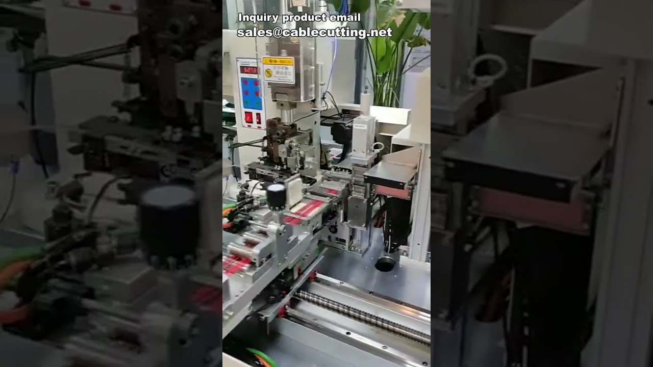 Macchina Crimpatrice Automatica, Lavorazione Multifilo e Immersione Fili | Automazione Industriale