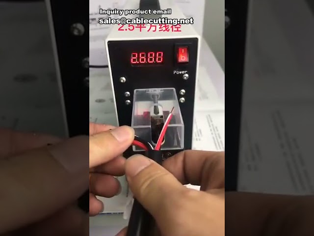 Macchina Spellafili Elettrica Professionale | Spellafili Automatico per Cavi