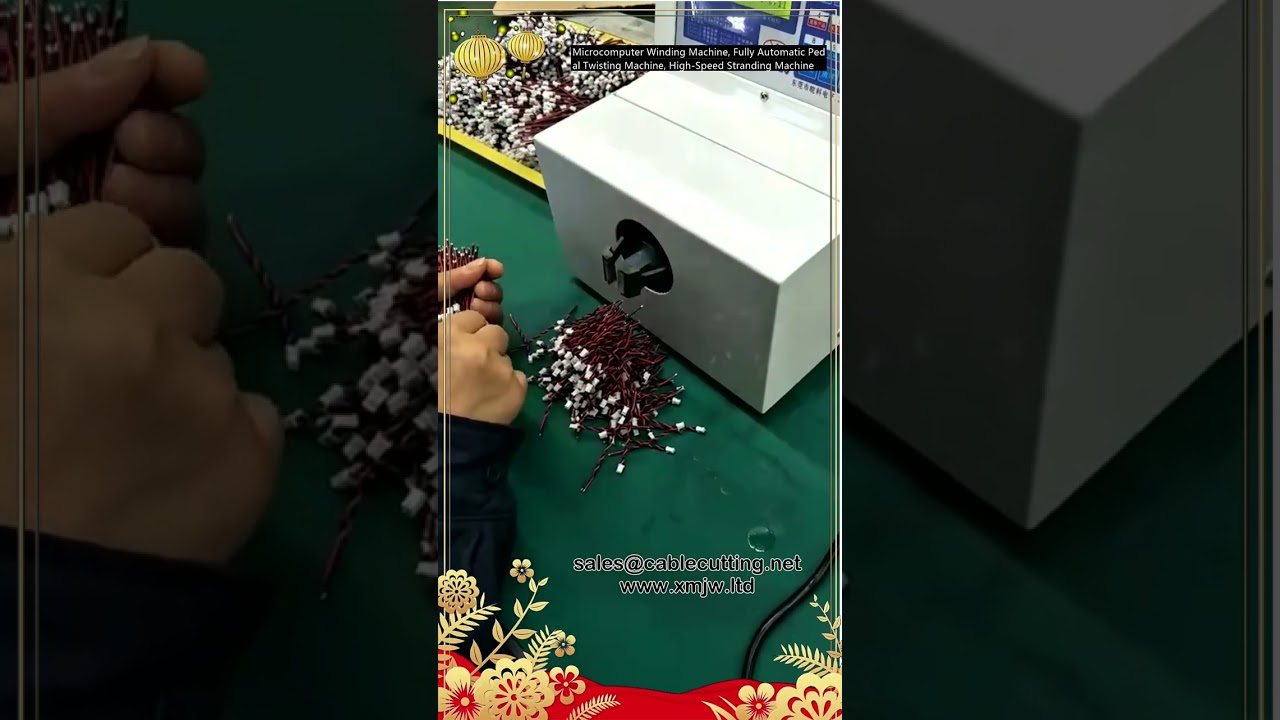 Avvolgitrice a Microcomputer, Avvolgitore Automatico a Pedale, Macchina per Trefolatura ad Alta Velocità – Automazione Industriale
