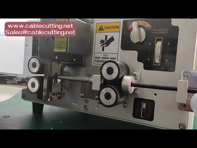 Macchina Spellacavi Automatica per Cavi di Rame - Taglio e Spellatura Precisa