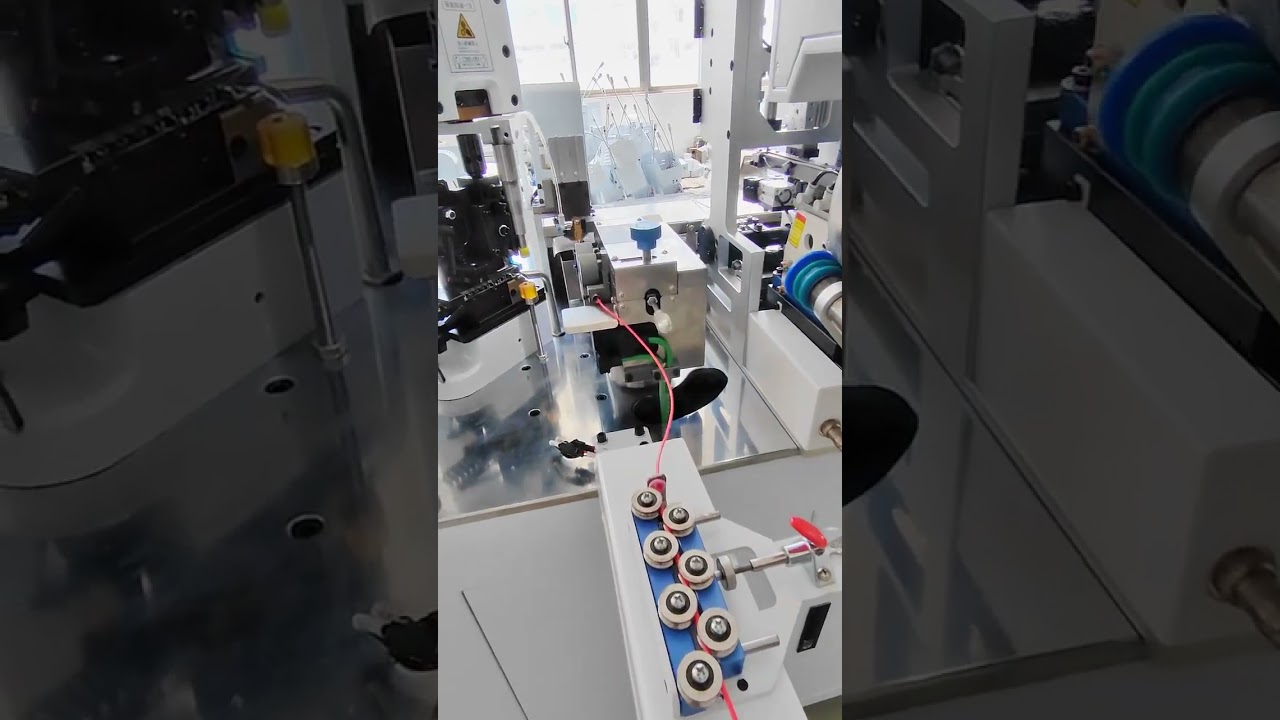 Lavorazione cavi impermeabili per contatori elettrici domestici – Macchina automatica #fabbrica #automazione #rame